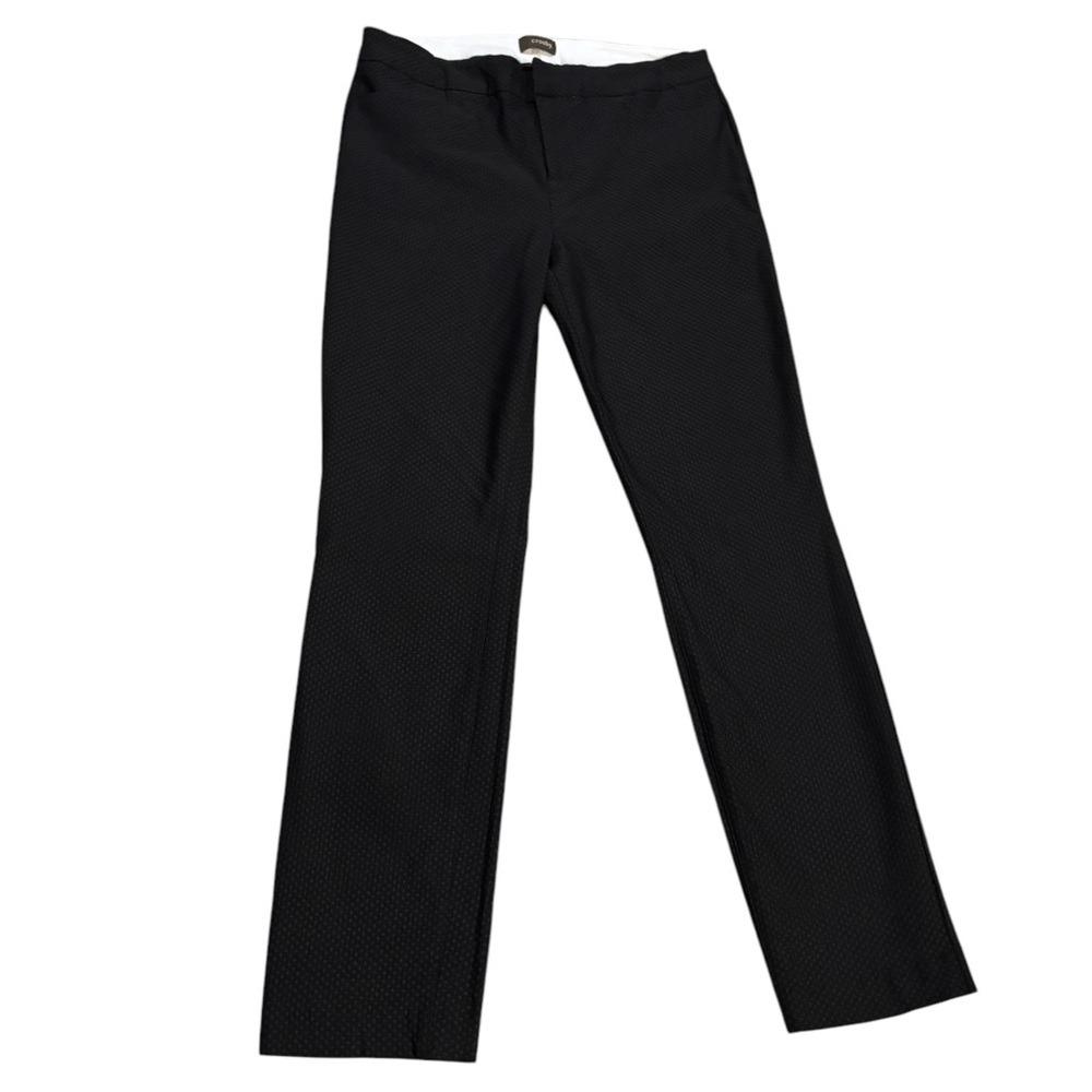 Crosby Madison Ankle Length Trousers Black and Grey Size 8